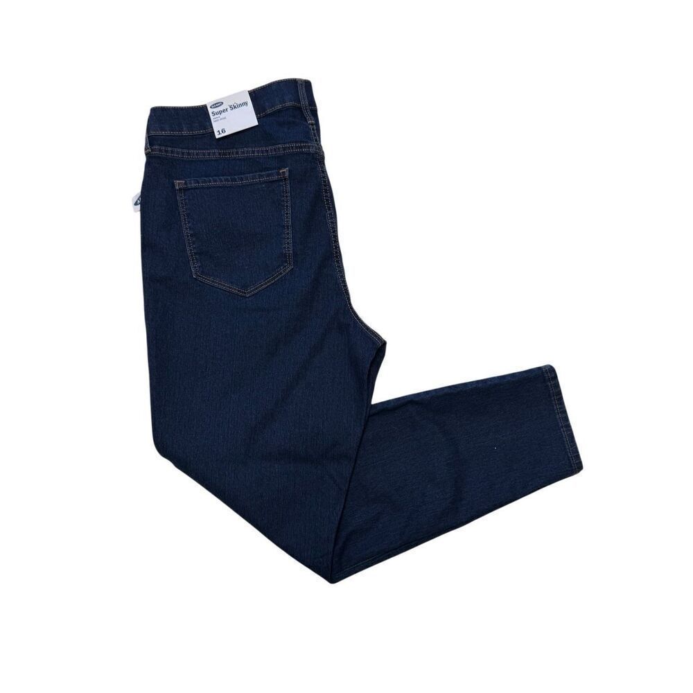 Old Navy Mid-Rise Super Skinny Ankle Jeans for Women Sz 16 NWT